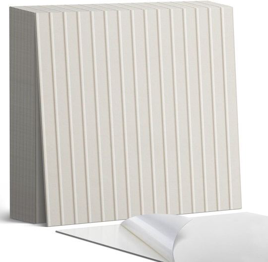 Set De Plăci De Vinil Imprimate Gata De Montat Dungi Verticale Cu Textură 20x20x20 Bucăți Set De Plăci De Vinil Imprimate Gata De Montat Dungi Verticale Cu Textură 20x20x20 Bucăți