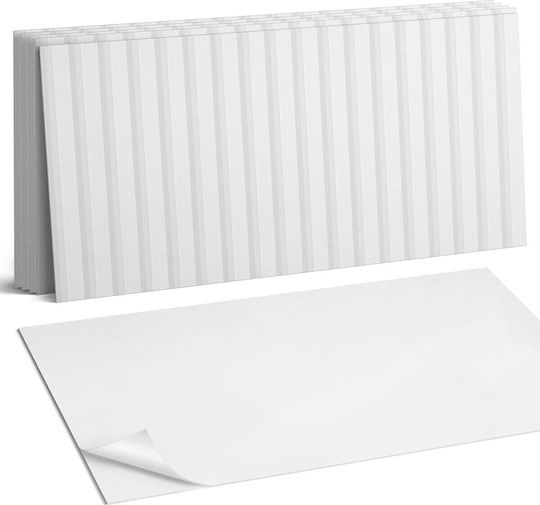 Printed Vinyl Tiles Ready To Install Vertical Stripes Background 6x60x30 Pcs