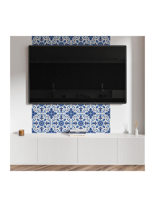 Set de Plăci de Pardoseală din Vinil cu Model Floral Frunze 6x60x30 Bucăți