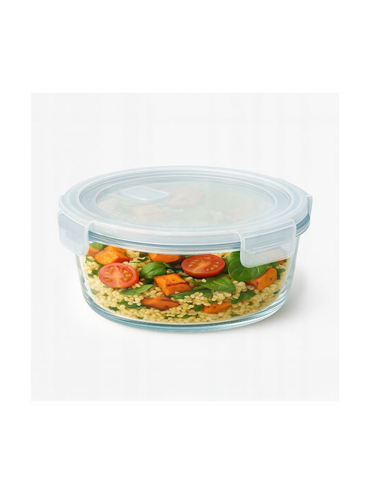 Bimberek Glas-Mittagsbox Weiß 950ml