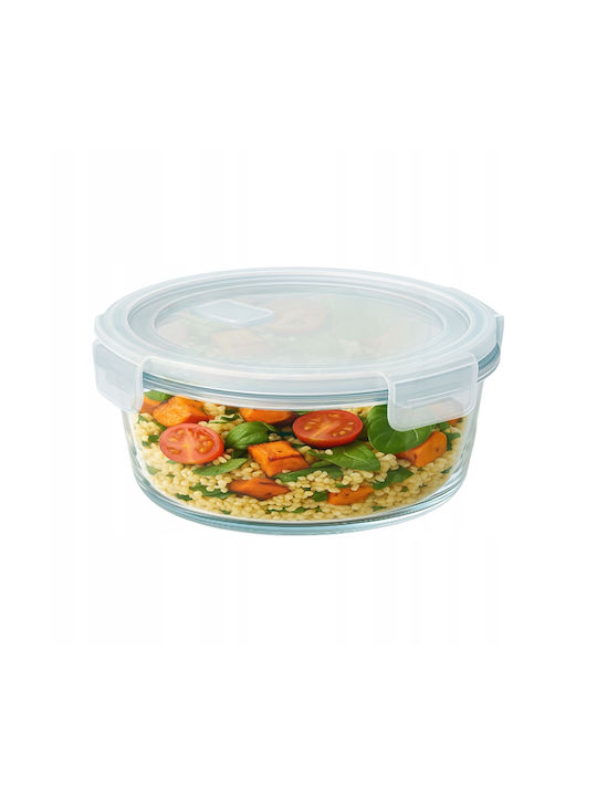 Bimberek Glas-Mittagsbox Weiß 950ml