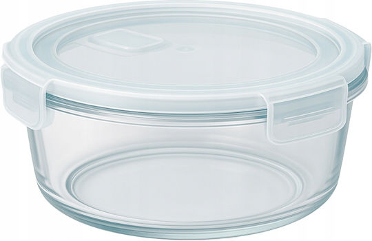 Bimberek Δοχείο Φαγητού Γυάλινο Λευκό 620ml