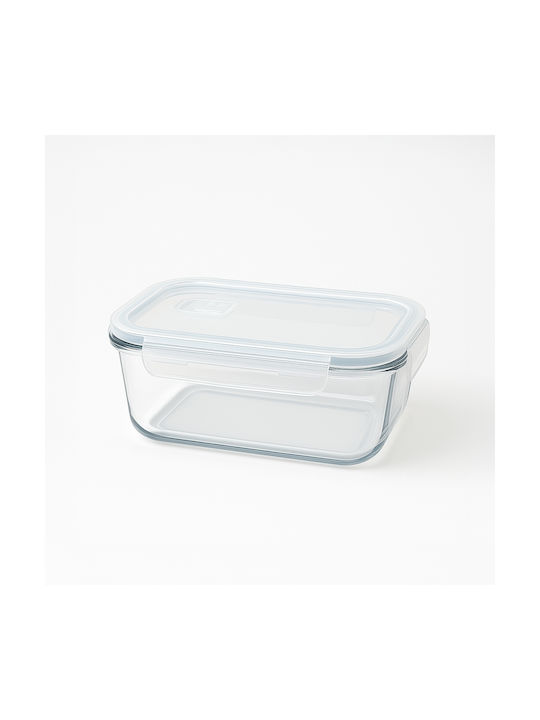 Bimberek Glas-Mittagsbox Weiß 640ml