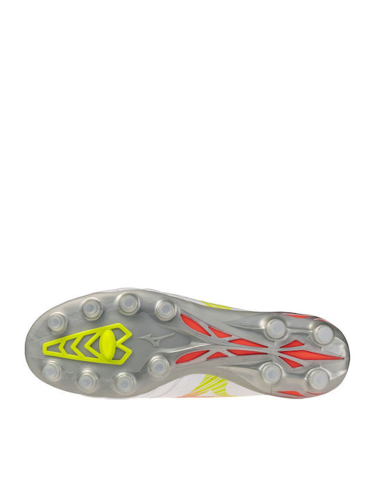 Mizuno Morelia Neo FG Ποδοσφαιρικά Παπούτσια με Τάπες Λευκά Mizuno Morelia Neo FG Ποδοσφαιρικά Παπούτσια με Τάπες Λευκά