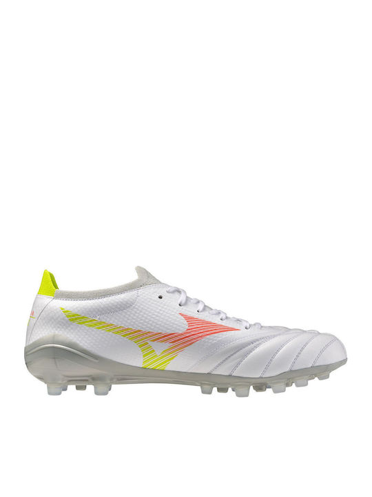 Mizuno Morelia Neo AG-Pro Футболни обувки с Бутони Бели
