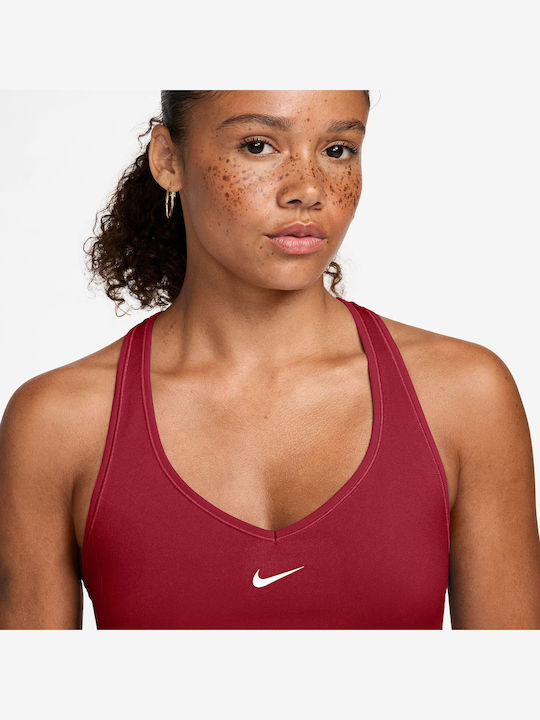 Dri-Fit Seamless Women's Athletic Sports Bra Burgundy