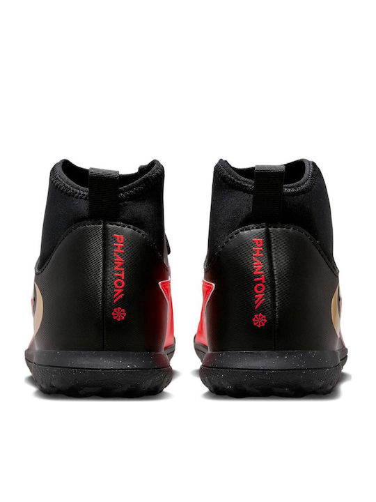 Phantom 6 High Club TF Kids Soccer Cleats With Turf Red