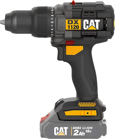 CAT DX1120B Percussive Battery Drill Driver Solo Brushless 18V