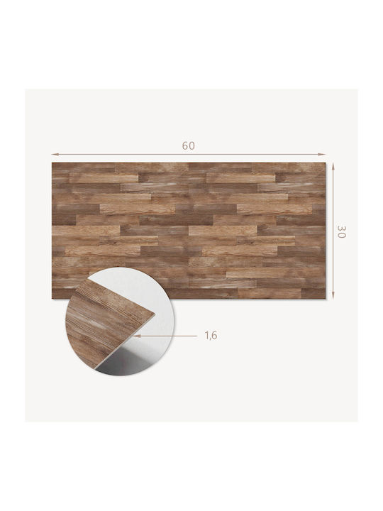 Set Vinyl Kacheln Dekoration Küche Oder Bad Bodenmuster 6x60x30 Stück