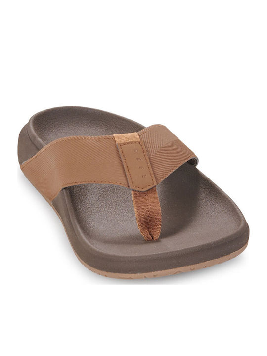 Men's Anatomic Brown Flip-Flops