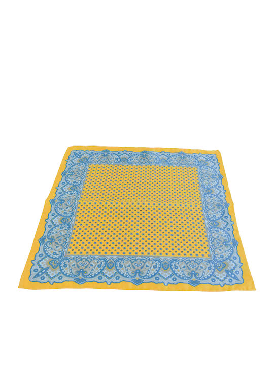Men's Silk Yellow Handkerchief Men's Silk Yellow Handkerchief