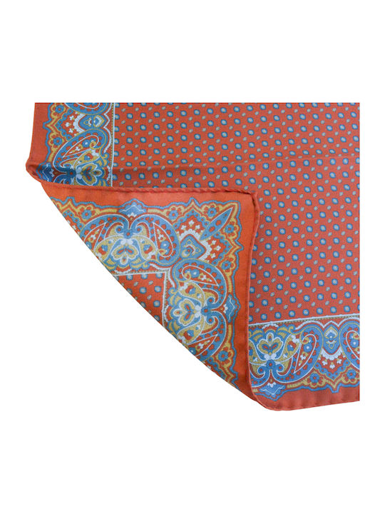 Men's Silky Orange Handkerchief Men's Silky Orange Handkerchief