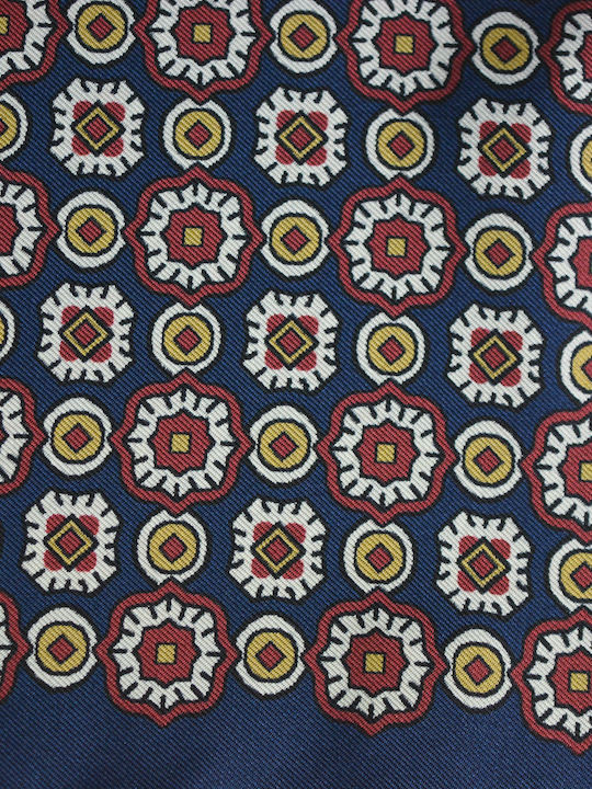 Men's Silky Blue Handkerchief