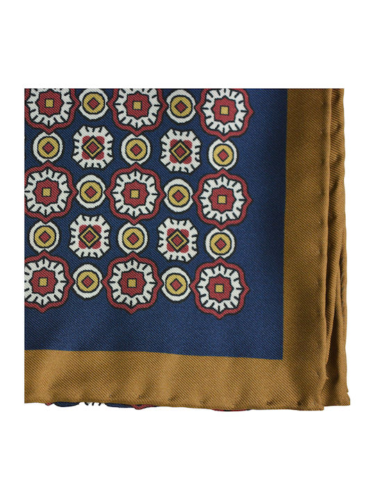 Men's Silky Blue Handkerchief
