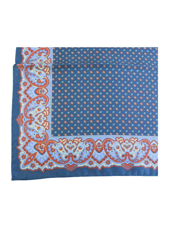 Men's Silky Handkerchief Navy Blue