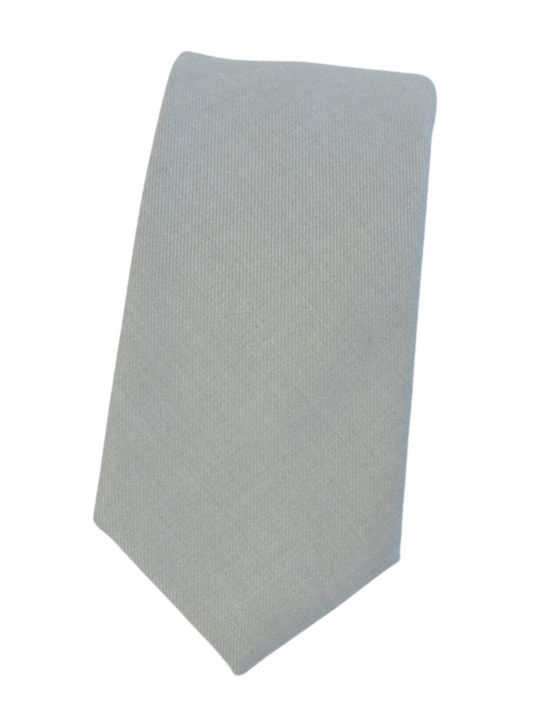 Herren Krawatte Monochrom in Grau Farbe
