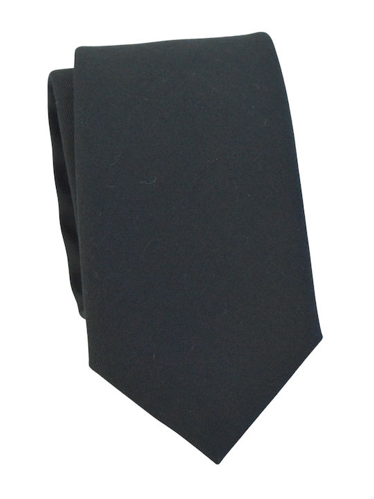 Herren Krawatte Seide Monochrom in Grün Farbe