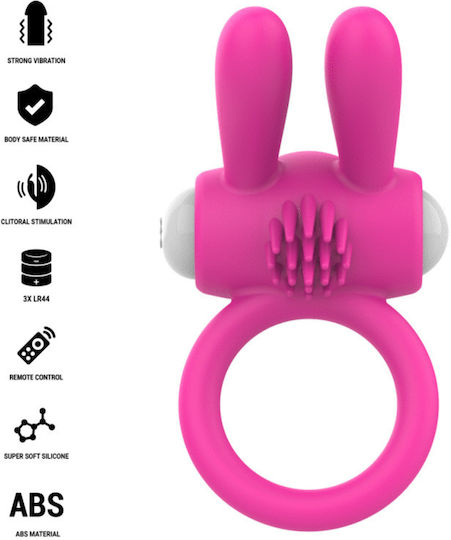 Intense Vibrations Penisring Silikon Rosa D-246279