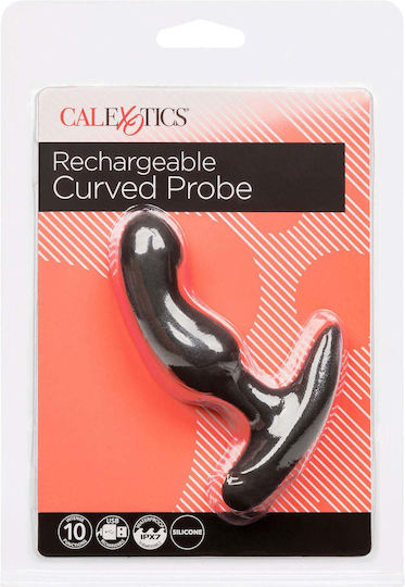 Calexotics Извита Проба Анален Щепсел Черен