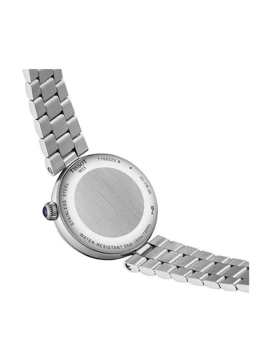 Tissot T-lady Desir Дамски часовник Кварцов с Син Метална верижка