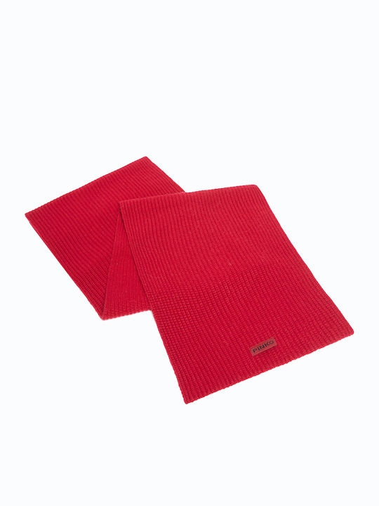 Women's Knitted Scarf Red