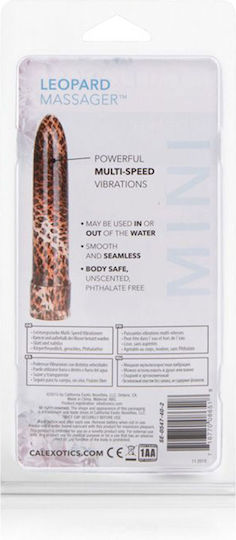 Calexotics Leopard Mini Vibrator 11.5cm