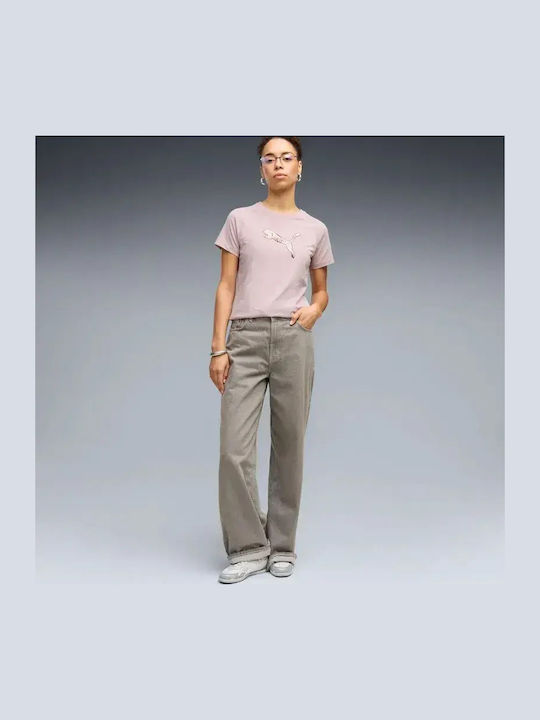 Ess Damen T-Shirt Rosa