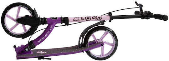 Athlopaidia Kids Foldable 2-Wheel Scooter Purple