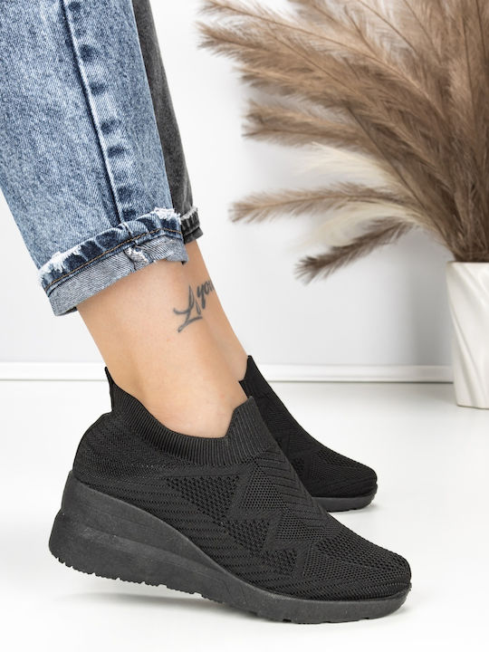 Adidași Flatforms Pentru Femei Negri