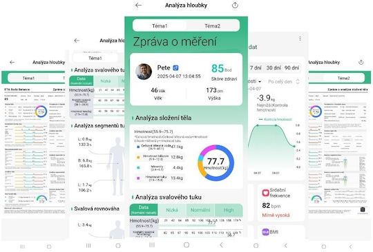 ETA Smart Badezimmerwaage 180kg Transparent ETA8779