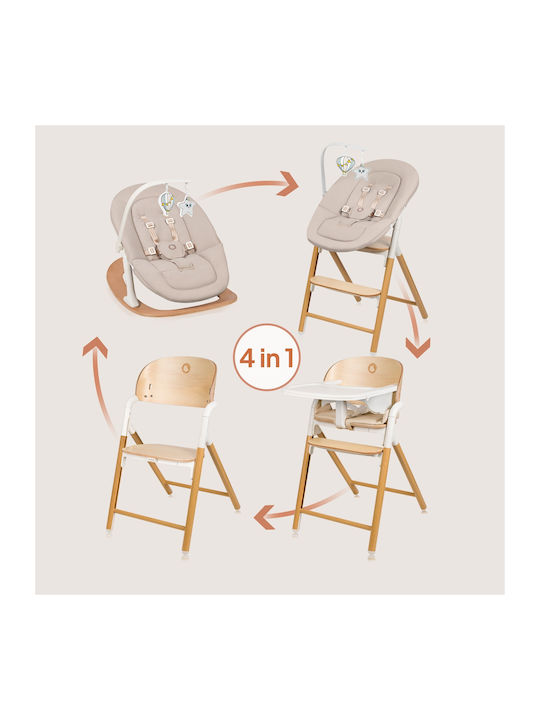 Lionelo Celia Baby Highchair 4 in 1 White