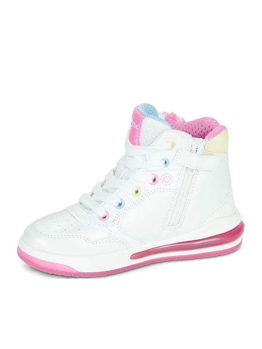Kinder Sneaker Hoch Anatomisch Weiße