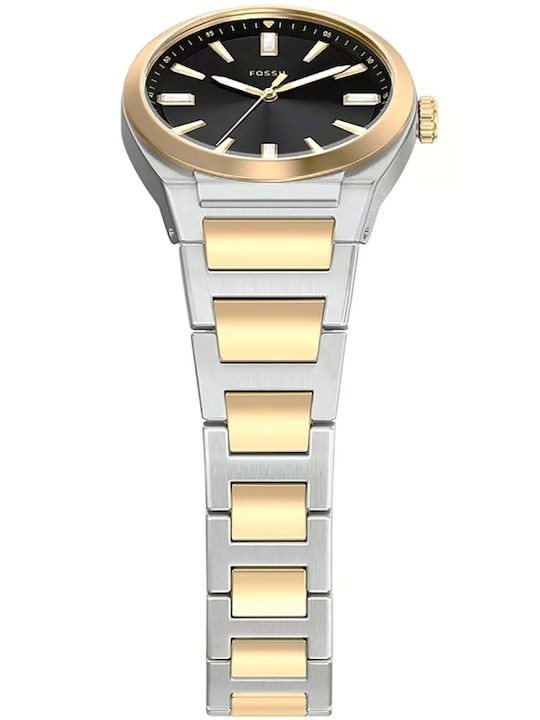 Fossil Trei Ceasuri Dama 27mm Baterie Cu Brățară Din Metal Argintie