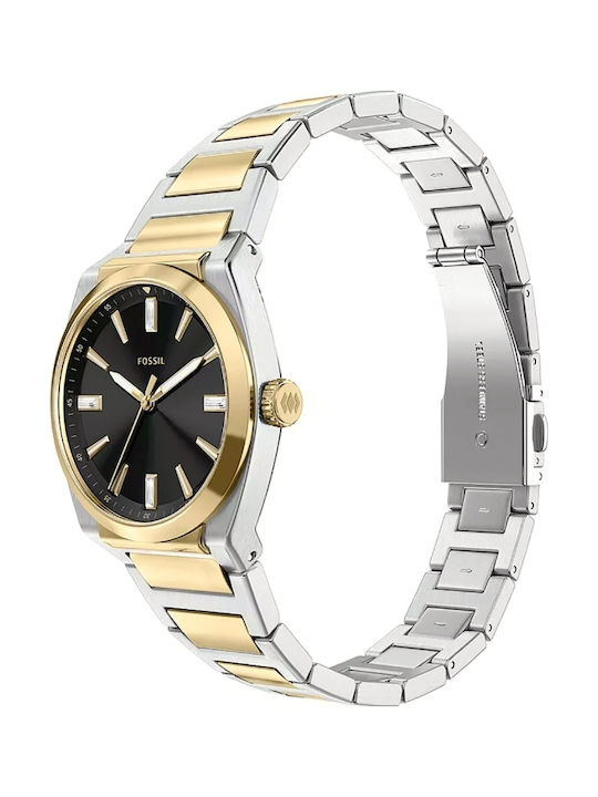 Fossil Trei Ceasuri Dama 27mm Baterie Cu Brățară Din Metal Argintie