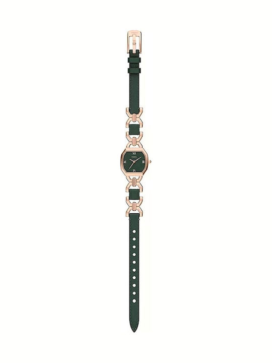 Fossil Trei Ceasuri Dama 22mm Baterie Cu Brățară Din Metal Rose Gold