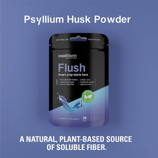 Cobeco Pharma CoolMann Flush Ειδικό Συμπλήρωμα Διατροφής 60τμχ Coolmann