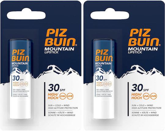 Piz Buin Lip Balm Set Für Herren SPF30 2 x 4,9 g