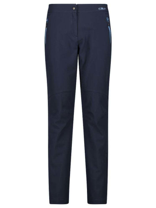 CMP Pantaloni Lungi de Drumeție Pentru Femei Albaștri CMP Pantaloni Lungi de Drumeție Pentru Femei Albaștri