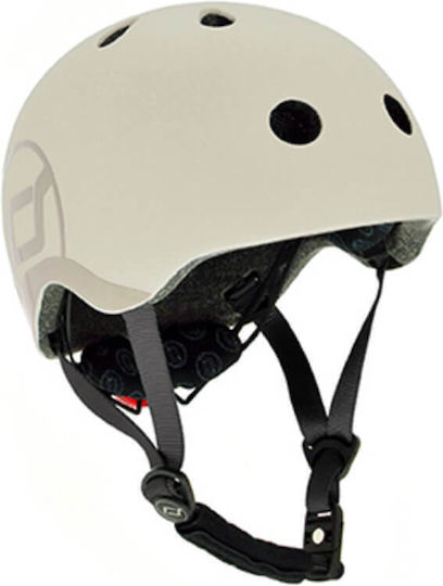 Benutzerdefiniertes Bundle Scoot & Ride Kinderroller Highwaykick 1 Push & Helm S Ash