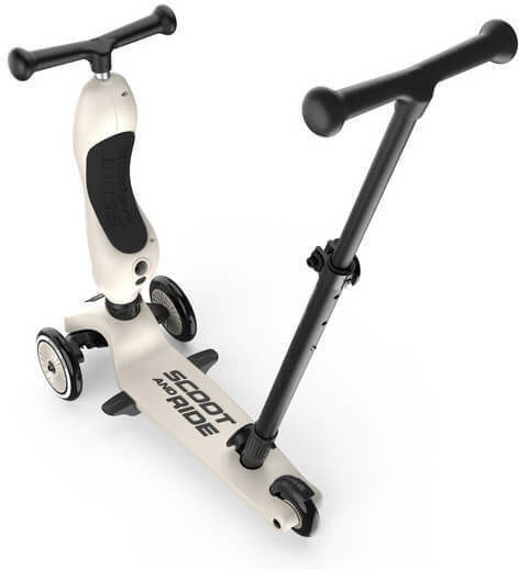 Benutzerdefiniertes Bundle Scoot & Ride Kinderroller Highwaykick 1 Push & Helm Xxs Ash