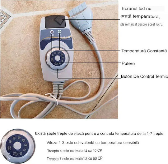 Massage Device for the Neck, Back, Legs & Body with Infrared Heat Grey