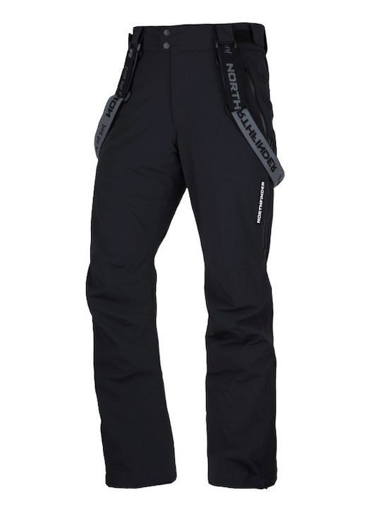 Northfinder 107577-269-102 Pantaloni de Schi și Snowboard Pentru Bărbați Negri
