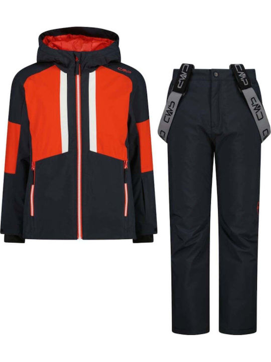 CMP 35W0294-C783 Set Pentru Copii Jachetă și Pantaloni De Schi și Snowboard Roșu CMP 35W0294-C783 Set Pentru Copii Jachetă și Pantaloni De Schi și Snowboard Roșu
