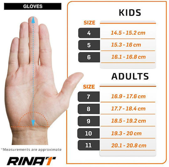 Rinat Adult Goalkeeper Gloves Black