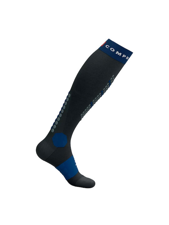 Compressport Șosete de schi și snowboard Negre 1 pereche