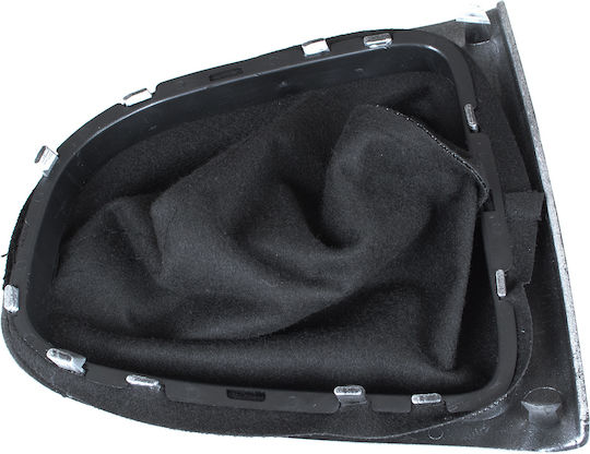 Renault Clio Iv 12-20 Gear Shift Boot Black + Silver Frame