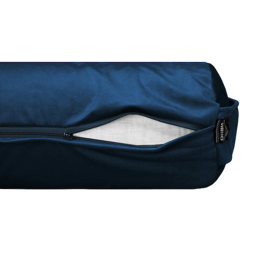 Yoga Bolster Roller Omm Yoga Navy Blue