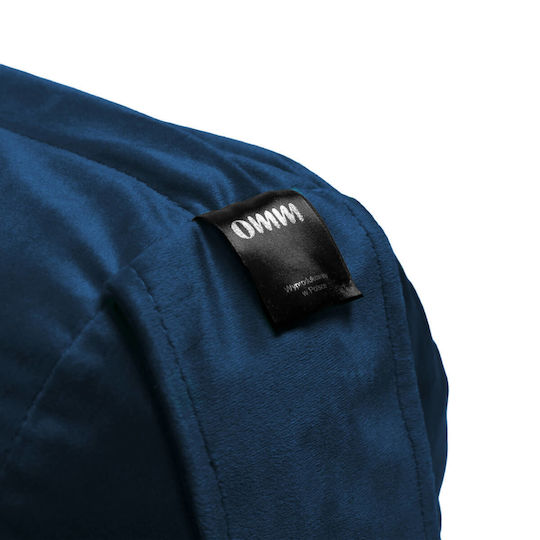 Yoga Bolster Roller Omm Yoga Navy Blue