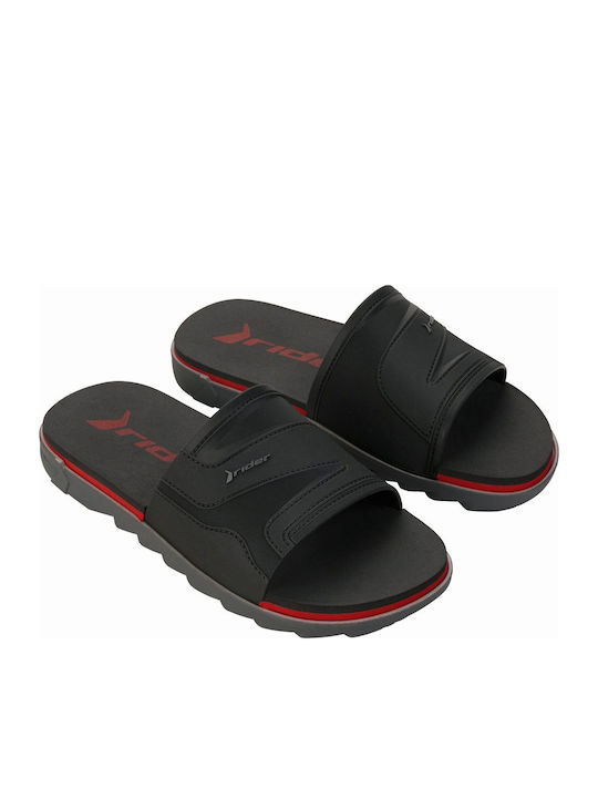 Men's Black Slides 12441 BF554