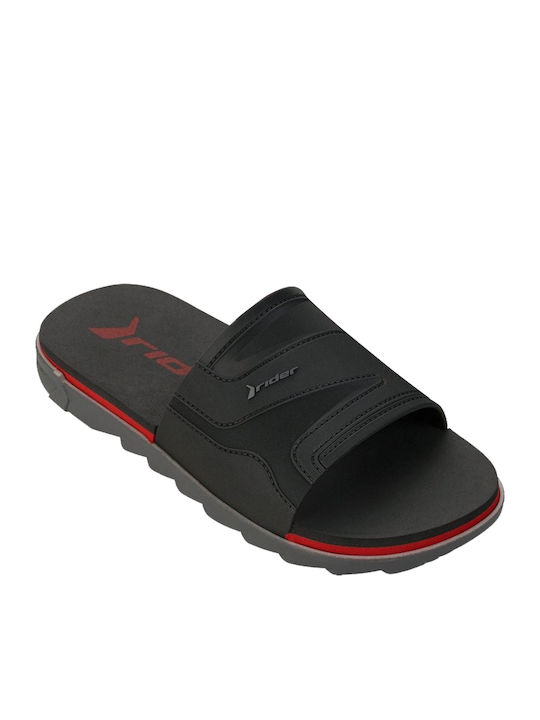 Men's Black Slides 12441 BF554